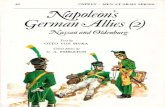 Osprey, Men-At-Arms #043 Napoleon's German Allies (2) Nassau and Oldenburg (1976) 91Ed OCR 8.12