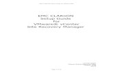 EMC Clariion Configuration for SRM
