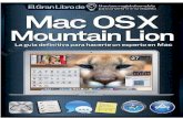 El gran libro de Mac OSX Mountain Lion - La guía definitiva para hacerte un experto en Mac [2013]