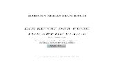 Serban Nichifor: J. S. BACH - "KUNST DER FUGE" ("THE ART OF FUGUE") - ARRANGEMENT FOR 4 GUITARS & ANALYSIS