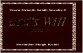 Guru Granth Sahib Speaks Volume 05 Gods Will by Surinder Singh Kohli GurmatVeechar Com PDF