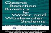 LIkin Beltran F Ozone Reaction Kinetics for Water and Waste Water Systems 2005 Lewis CRC