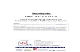Cabling Standard - ANSI-TIA-EIA 569 a - Commercial Building Standard for Telecom Pathway & Spaces (FULL VERSION)