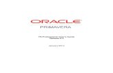 Guía Oracle Primavera 8.3