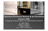 Upstream Petroleum Matters And The Petroleum Industry Bill   A Presentation At The Lbs Roundtable