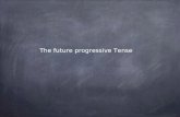 Future progressive tense