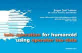 Tele-operation of a Humanoid Robot, Using Operator Bio-data