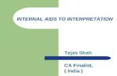 Internal aids to interpretation of law