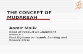Al huda presentation on mudarbah by aamir malik