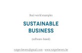 Sustainable Tech Businesses -