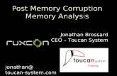 [Ruxcon 2011] Post Memory Corruption Memory Analysis