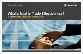 What's Next in Trade Effectiveness?