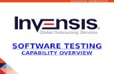 Software Testing Capability Overview - Invensis Technologies