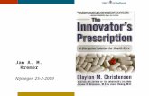 Jan Kremer's presentation on "Innovative Prescription"