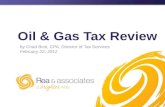 Oil and gas tax review