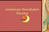 American revolution review