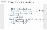 MIMO in 4G Wireless