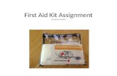 First Aid Kit Assignment