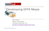 Developing dita maps