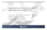 Optical properties materials_studio_55