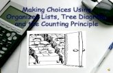 Making choices using organized lists, tree diagram with narration 2