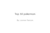 Top 10 pokemon