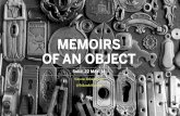 Memoirs of an Object @ Solidcon