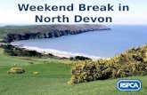 RSPCA - Weekend Break in North Devon