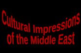 Cultural impressions of the middle east 2011