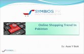 Online shopping trend in pakistan symbios