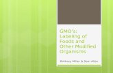 GMO Labeling & Other Organisms