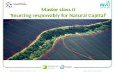 Master Class "Sourcing responsibly for natural capital"