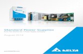 Delta Standard Power Supplies Catalog (August 2014)