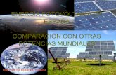 Energía fotovoltaica en España y el mundo (2004-2008)