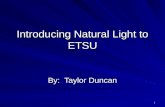 Introducing Natural Light To East Tennessee State University