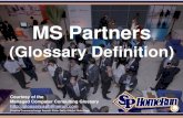MS Partners (Glossary Definition) (Slides)
