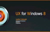Ux for Windows 8 - BGGD55