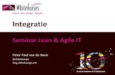 Integreren - Seminar Lean en Agile IT (deel 3)