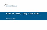 NILF 2014: RIMO is Dead, Long Live RIMO: Peter Bendor Samuel, Everest Group
