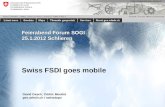 Swiss FSDI goes mobile