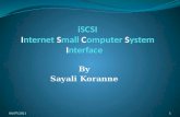 iSCSI (Internet Small Computer System Interface)