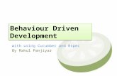 Behaviour driven development present