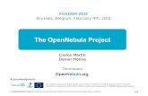 OpenNebula Project - FOSDEM 2012