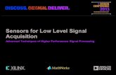 Sensors for Low Level Signal Acquisition (Design Conference 2013)