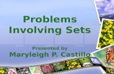 Problems involving sets