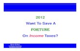 11 12 02 Want To Save A Fortune On Taxes