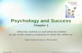 Chapter 1 for students psycology of success