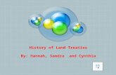 History of Land Treaties between Canada and First Nations People