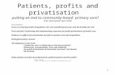 Sha privatisation and primary care100408