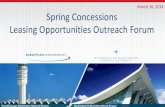 Washington Dulles International Airport and Reagan National Airport Spring 2014 Concessions Leasing Outreach Presentation